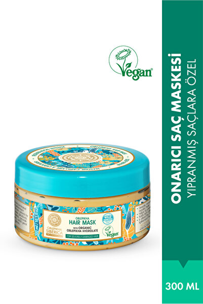 Natura Siberica Yıpranmış Saçlara Özel Onarıcı Saç Maskesi 300 ml - Organik O...