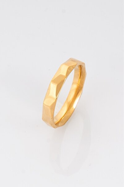 UKHWD SUPPLY 316L Steel Geometric Cut Men's Ring Ka1353Al