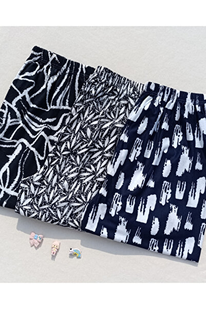 siyalife Γυναικείες πιτζάμες 3 τεμαχίων Winter Suede Oversize