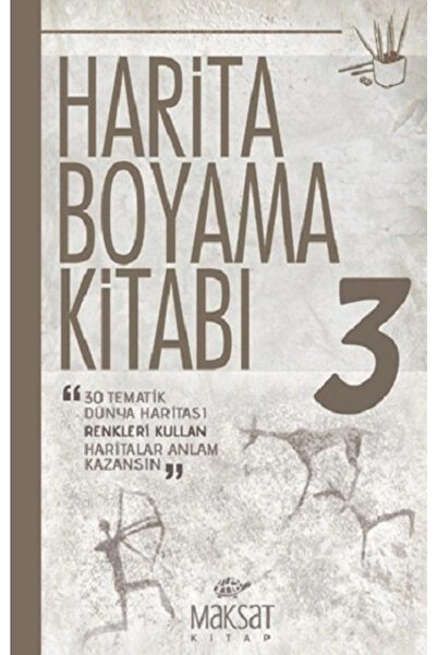 maksat kitap Harita Boyama Kitabı - Dünya 3 - - Veli Kural Kitabı