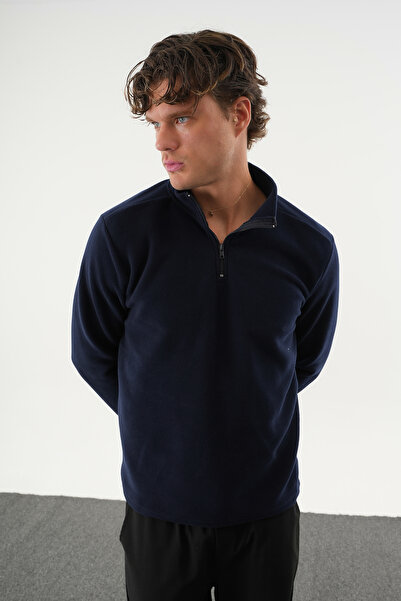 Redline TUNDRA Regular Fit Winter Fleece Ναυτικό Μπλε