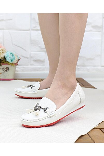 Nesil Shoes Neyna 461122 Bijele Anatomski Dnevne ženske cipele za hodanje