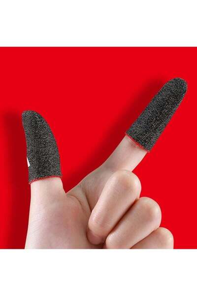 Digipace Mobile Game Finger Sleeves, 5 Pairs Anti-Sweat Breathable for Touch Screen