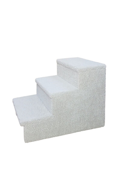 Dumanpet Kedi Köpek Merdiveni Krem 50x38x35 Cm