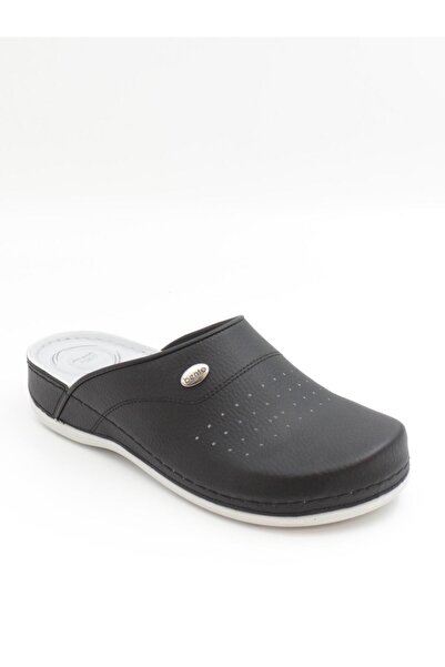 BENTO 52003 Papuci Sabo pentru bărbați, negri, anatomici, cu față închisă