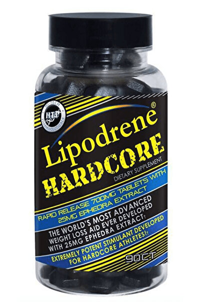 HiTech Hi-Tech Pharmaceuticals Lipodrene Hardcore 90 Tablet USA Menşei.45.