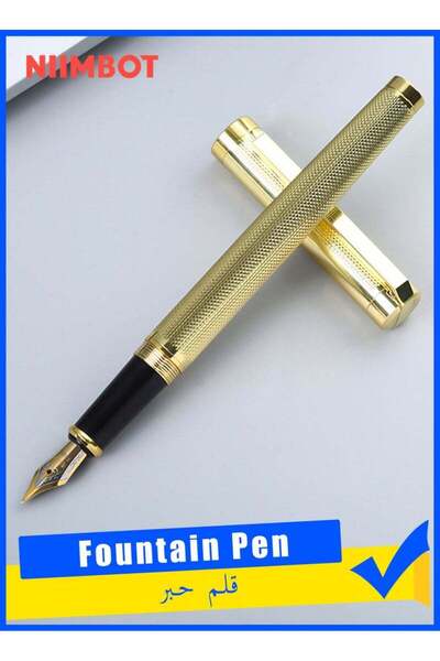 NiiMbot Fountain Pen, Gold Business Executive Gift Set for Men and Women (Without Ink)