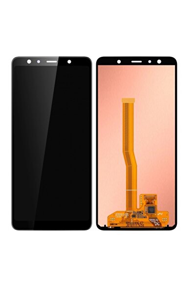SASA SAMSUNG A7 2018 A750 UYUMLU LCD DOKUNMATİK EKRAN ÇITASIZ SİYAH OLED