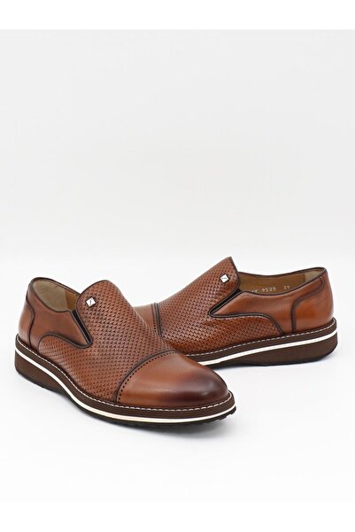 Fosco 9525 Taba Hakiki Deri Eva Taban Erkek Ayakkabı