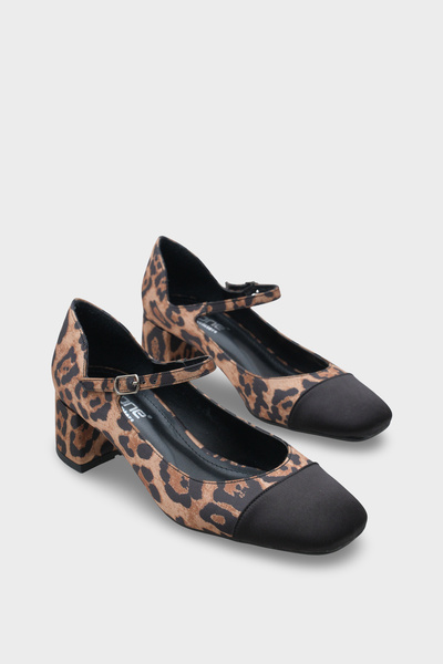 Capone Outfitters Sophie Mid-Heeled Strappy Mary Jane Women's Shoes