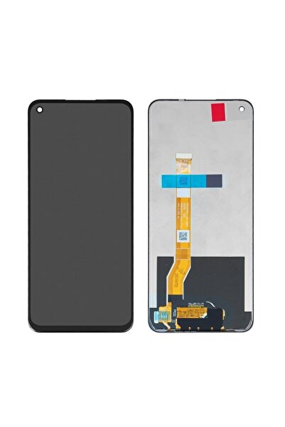 SASA OPPO A96 UYUMLU LCD DOKUNMATİK EKRAN ÇITASIZ SİYAH