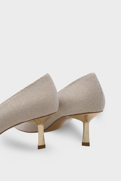 Capone Outfitters Malinda Mid Heel Metal Heel Women's Stiletto