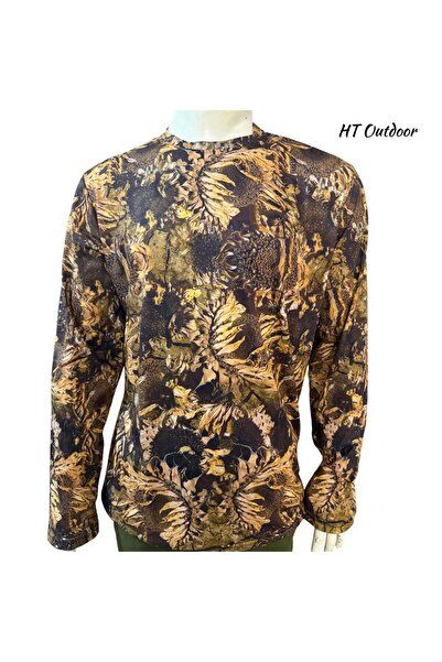 HT Outdoor AYÇİÇEK DESENLİ UZUNKOL T-ŞHORT MODELİMİZ.