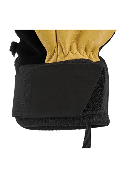 Decathlon Wedze Adult Ski Gloves - Yellow / Black - 550