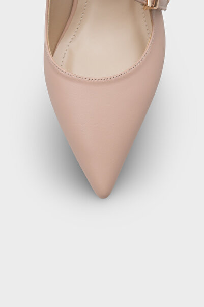 Capone Outfitters Marigold Mid-Heeled Pointed Toe Strappy Women's Shoes