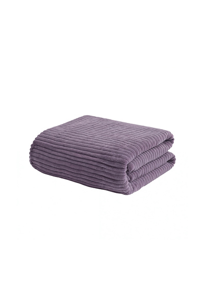 Puffy Wellsoft Sova Single Blanket - Ash Purple