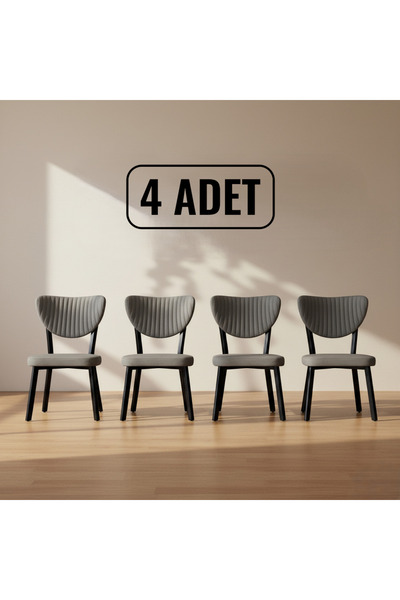 JoyMassa ELMA SANDALYE (4 ADET)