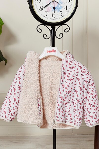 Benittokids Double-Sided Baby Girl Children's Coat 51344