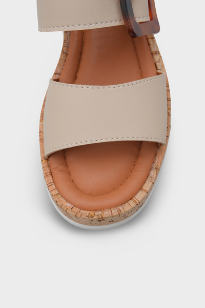 Capone Outfitters Bertie Women's Strappy Sandals with Wedge Heels