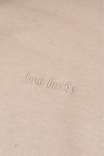 Twobucks Beige Pique Men's Shirt and Shorts Set