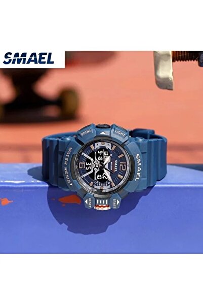 SMAEL 8065 Blue Digital Men's Wristwatch