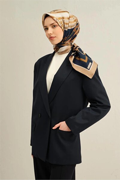 Armine Класичний візерунок з чистого шовку SURA EŞARP 9315D 02