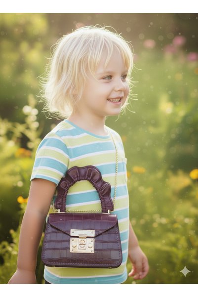 MAXKIDS Girls' Hand and Shoulder Bag, Princess Bag