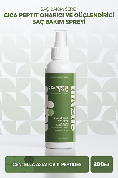 ENZYM COSMETICS Cica Peptit Onarıcı Ve Güçlendirici Saç Bakım Spreyi 200 ml