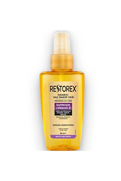 Restorex Sarmaşık Vitamin E Repairing Hair Care Oil 80 ml