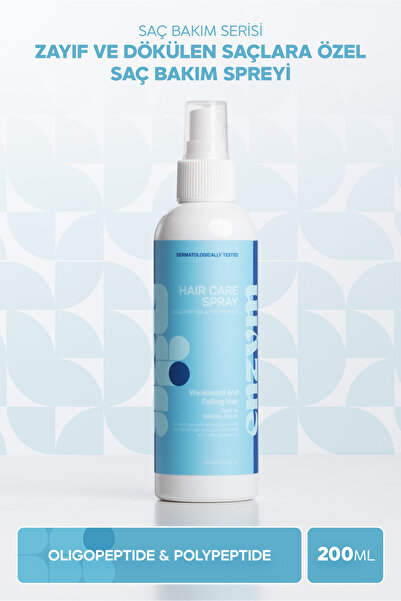 ENZYM COSMETICS Zayıf Ve Dökülen Saçlara Özel Saç Bakım Spreyi 200 ml (Procapil, Biotin, Kafein)