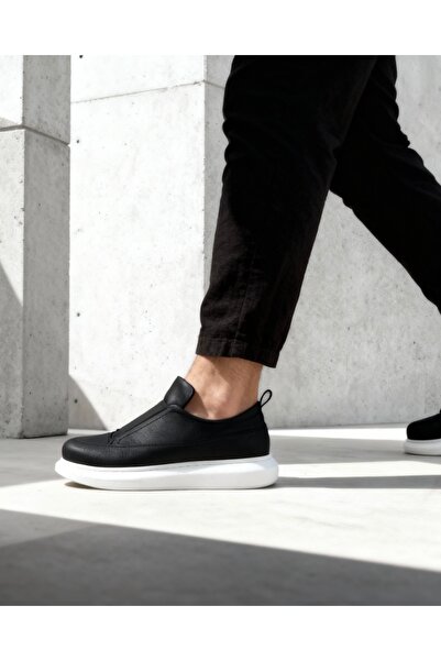 Knack Sneakers Shoes 911 Black (Λευκή σόλα)