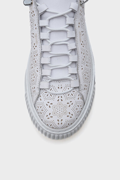 Capone Outfitters Haily Laser Genuine Leather Women's Sneaker