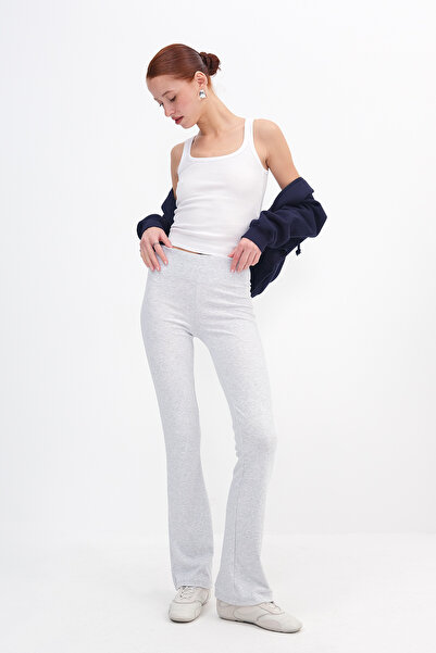 Addax Geniş Bel Bantlı Modal Tayt TYT16356-H8