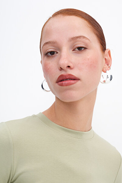 Addax Basic Blouse with Gathered Sides B4164-U13