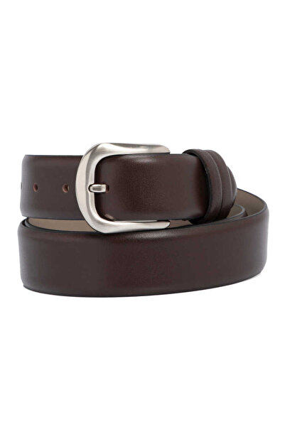 Tergan Kahve Hakiki Deri Erkek Kemer - S1EK00000341-F78