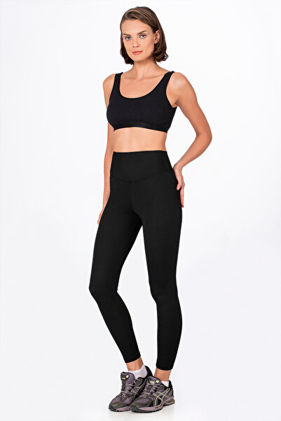 Kompedan Yüksel Bel Toparlayıcı Fitilli Tayt