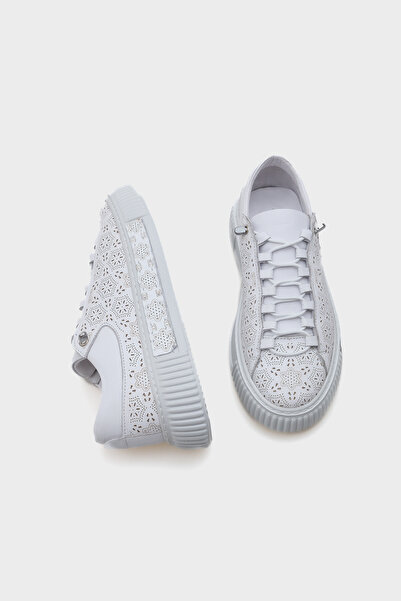 Capone Outfitters Haily Laser Genuine Leather Women's Sneaker