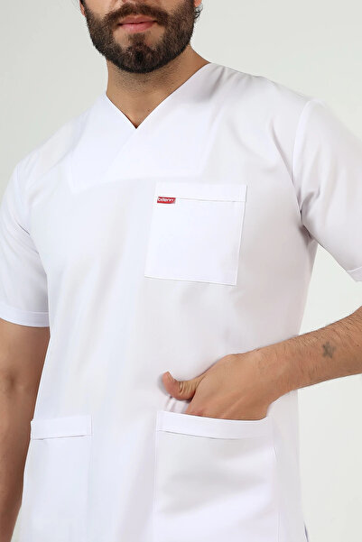 Bilenn Tekstil Envelope Collar Men's Set - White