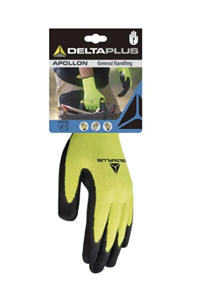 Delta Plus Deltaplus Apollon Vv733 Foam Latex Coated High Grip Mechanic Work Gloves Ap-733
