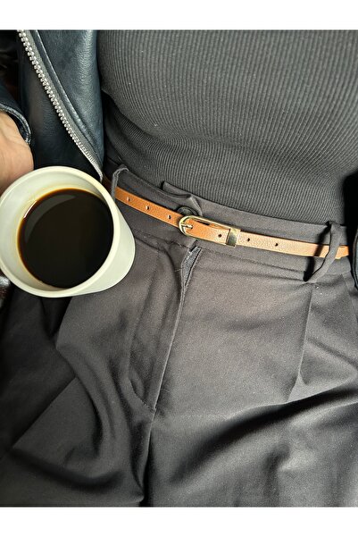 LİA KEMER حزام نسائي ذهبي اللون بنمط دائري من فلير، حزام للسترة، حزام للملابس، حزام للبنطلون