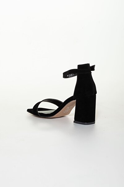 derithy -Класичні туфлі на підборах - Чорний замш