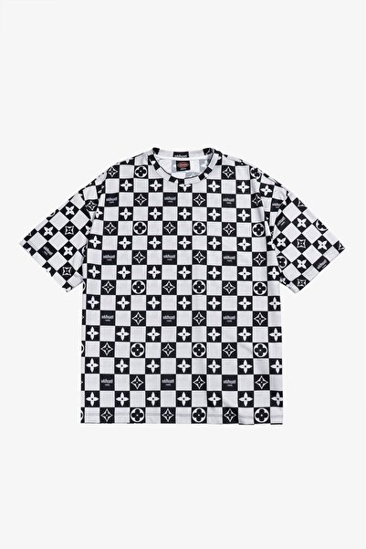 UKHWD SUPPLY Ukhwd Monogram Drytech Oversize Men's T-Shirt Uk1159Tssy