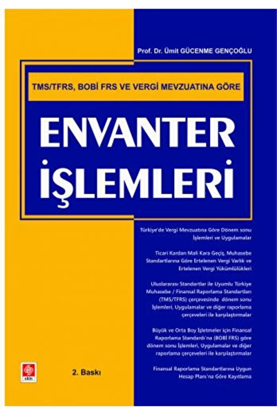 Ekin Yayınevi Envanter İşlemleri Ümit Gücenme Gençoğlu