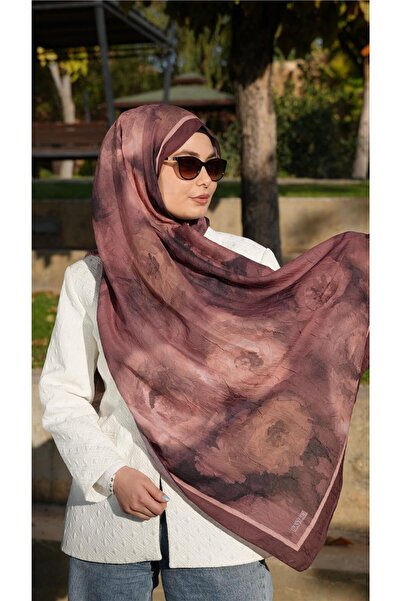 Baştacı DESENLİ CRASH 0370 ÇİKOLATA KAHVE ŞAL