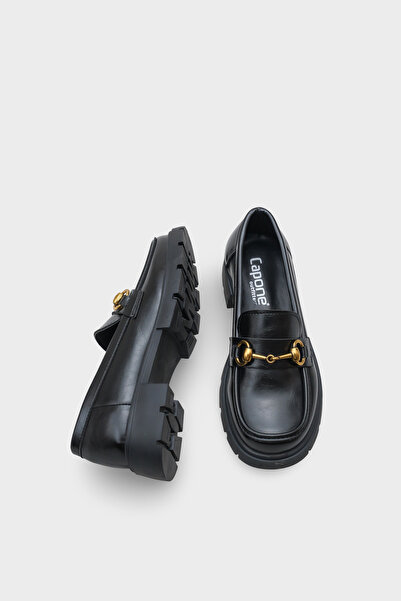 Capone Outfitters Жіночі лофери Jessie з металевою пряжкою на підошві Trak