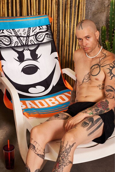 Plus Eighteen Badboy Orange Beach Towel - 75X140