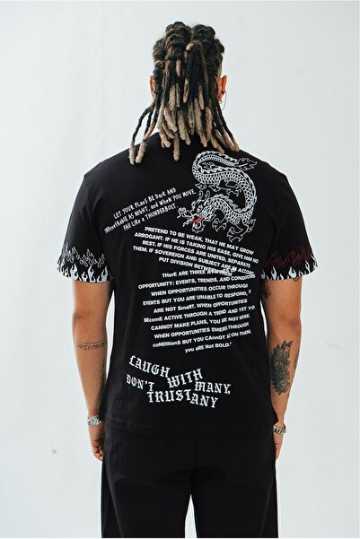 No Future Dont Trust Regular Fit Men's T-Shirt Nf0612Sy