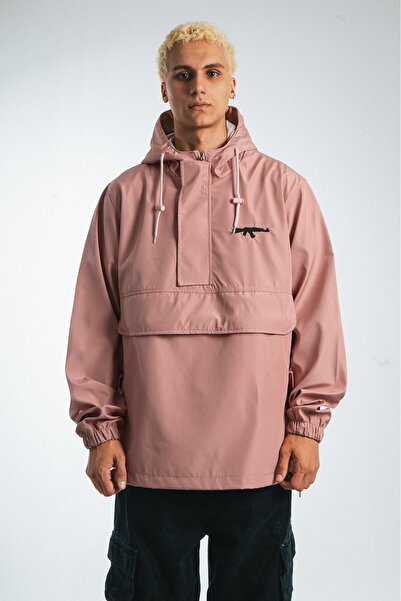 No Future Street Style Ak47 Half Zip Men's Jacket Raincoat Nf0328Gl