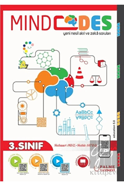 Palme Yayınevi 3. Sınıf Mind Codes Akıl Kodları Yeni Nesil Akıl ve Zeka Soruları