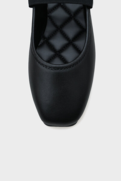 Capone Outfitters Dámské černé baleríny s páskem